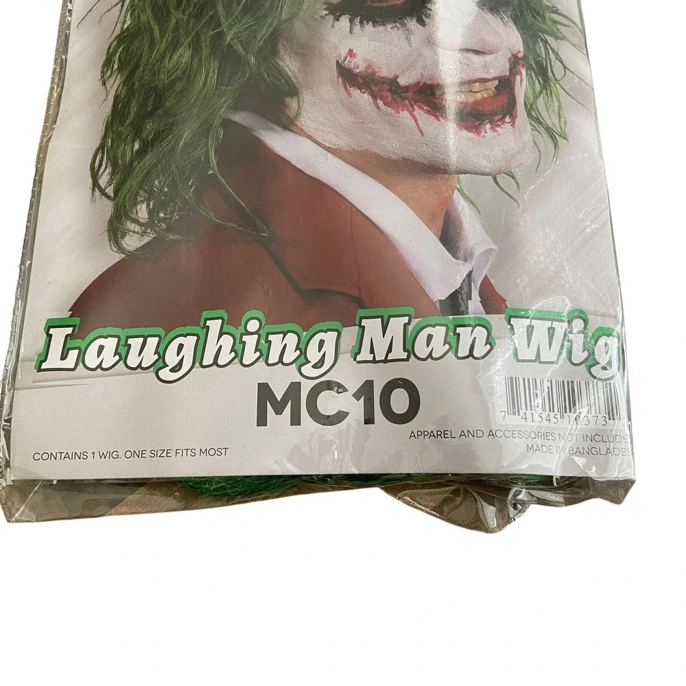 Clown Wig Laughing Man Halloween‎ Costume Hair Short